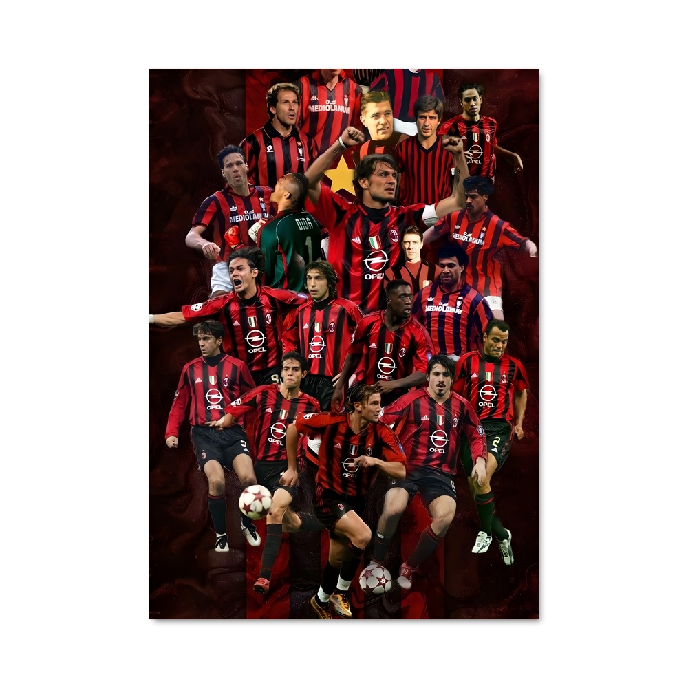 Poster Rossoneri Legends